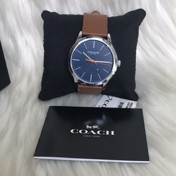 Coach Men’s Baxter Watch, 39 Mm color Brown - Picture 9 of 14